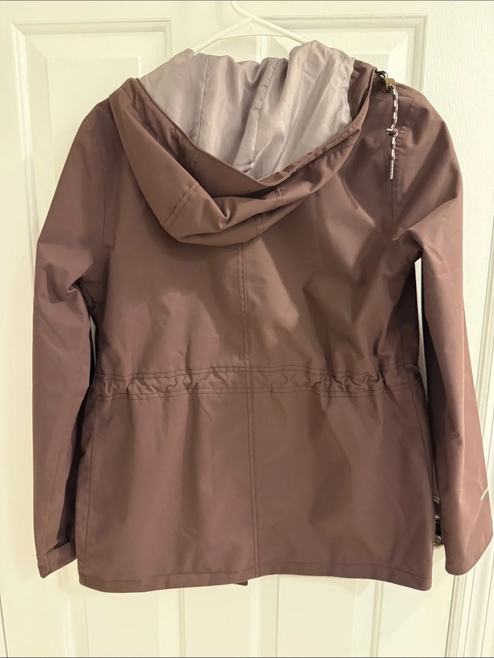 Eddie Bauer Women's Aubergine Charly Utility Rain Jacket - Picture 4 of 9
